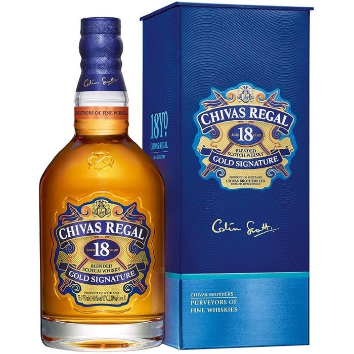 CHIVAS REGAL 18 YEARS OLD 750ML - PEECEE Liquor