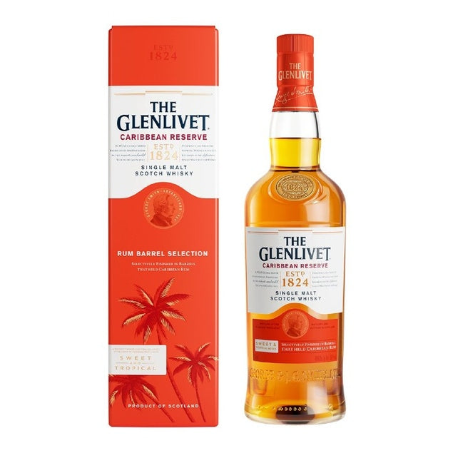 THE GLENLIVET CARIBBEAN RESERVE 750ML - PEECEE Liquor