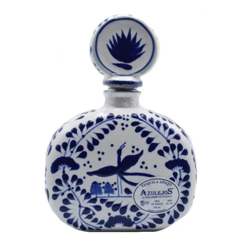 AZULEJOS TALAVERA ANEJO HAND PAINTED 750ML - PEECEE Liquor