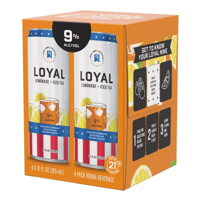 LOYAL LEMONADE ICE 4 PACK - PEECEE Liquor