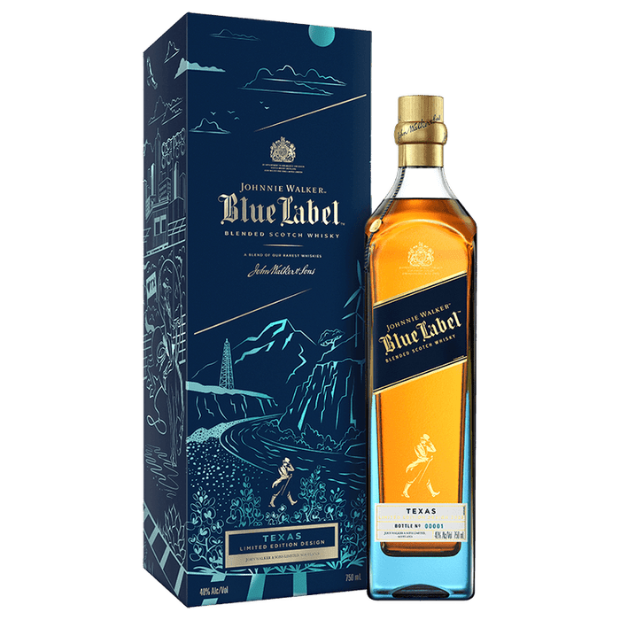 JOHNNIE WALKER BLUE LABEL TEXAS EDITION 750ML - PEECEE Liquor