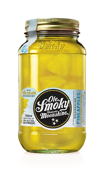 Ole Smoky Pineapple with Pina Colada Moonshine 750ml
