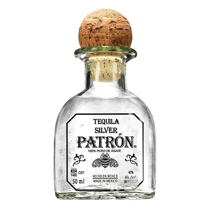 PATRON SILVER 50ML - PEECEE Liquor