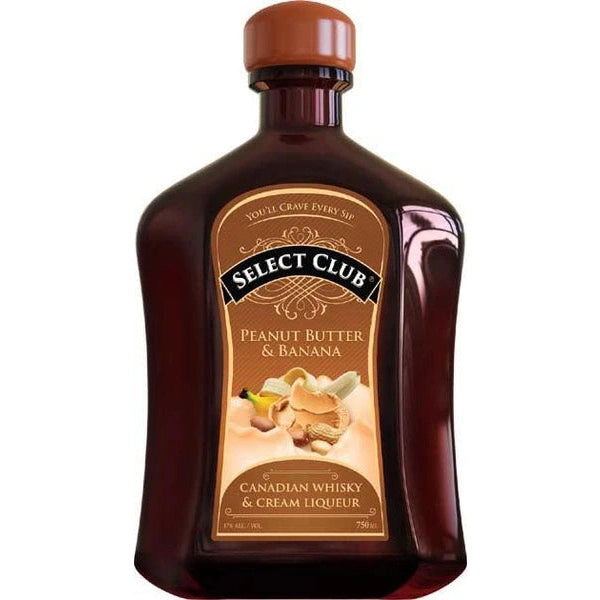 SELECT CLUB PENUT BUTTER & BANANA CREAM LIQUEUR 750ML - PEECEE Liquor