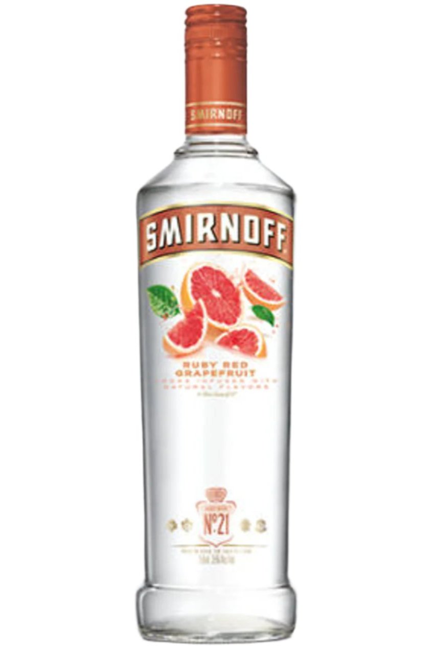 SMIRNOFF RUBY RED GRAPEFRUIT 750ML - PEECEE Liquor