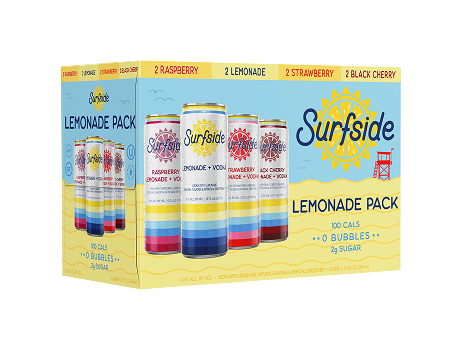 Surfside Lemonade 12oz 8 Pack