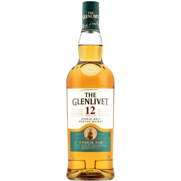 GLENLIVET 12 YEARS OLD SINGLE MALT SCOTCH WHISKEY 375ML - PEECEE Liquor